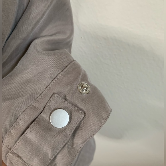 Mki Miyuki Zoku Men's Beige Bomber Jacket Size L NWT - Picture 6 of 9